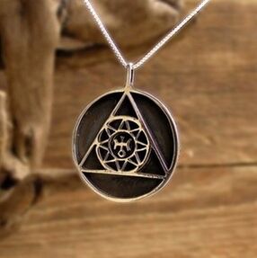 A traditional feng shui amulet