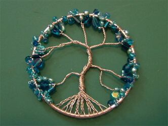 DIY amulet from natural material