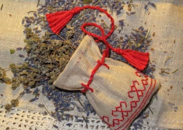 A bag of herbs for success